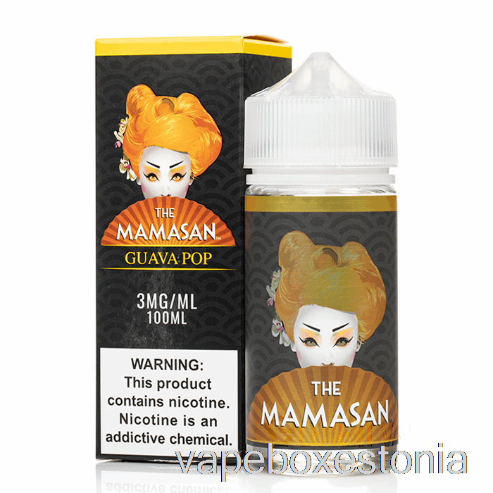 Vape Box Estonia Guajaav Pop - The Mamasan - 100ml 6mg